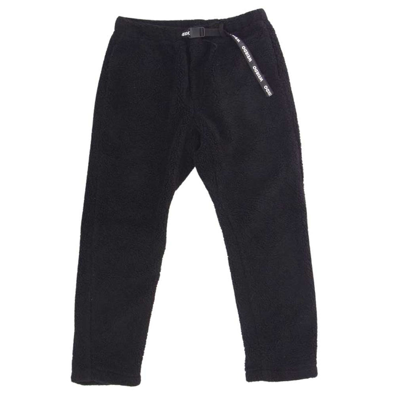 WEIRDO ウィアード WRD-20-AW-15 SPICE OF LIFE EASY BOA PANTS フリースボア イージー パンツ ブラック系 M【中古】