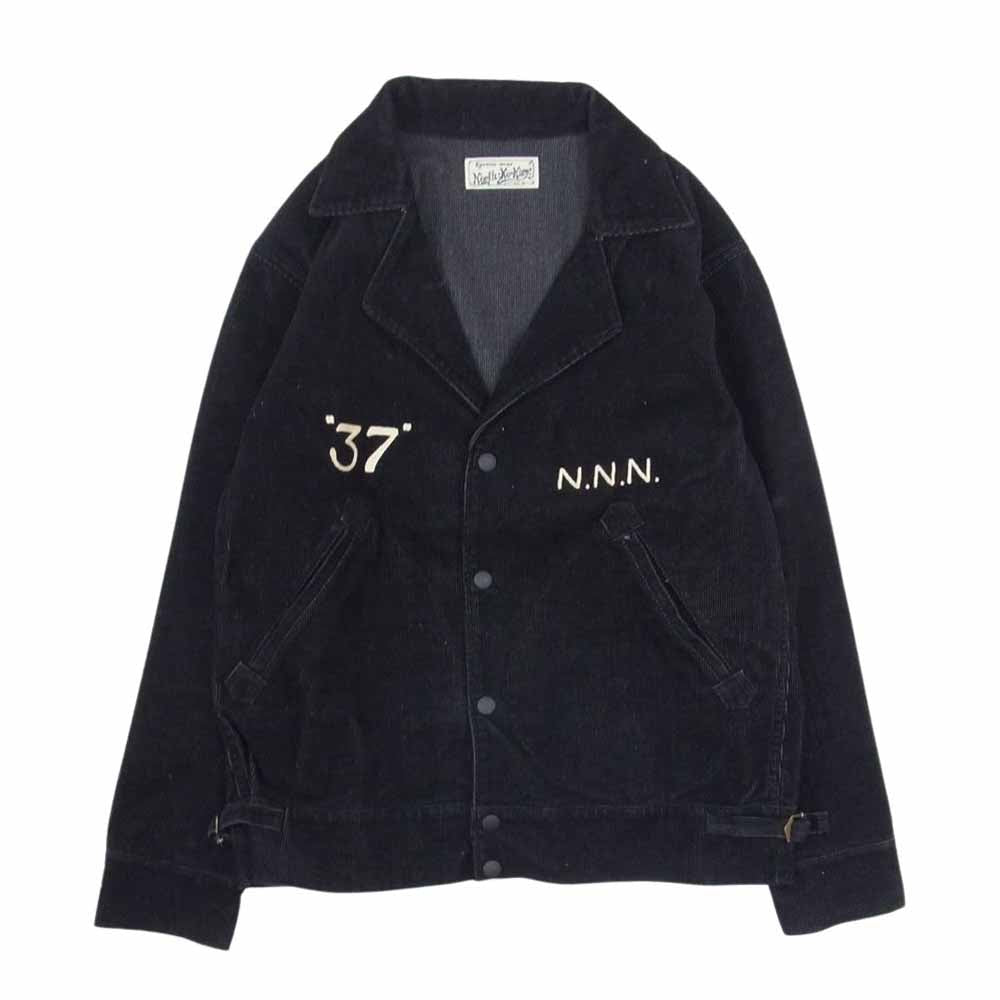 ノースノーネーム CORDUROY JACKET 2nd Type セカンドタイプ コーデュロイジャケット ブラック系 M【中古】