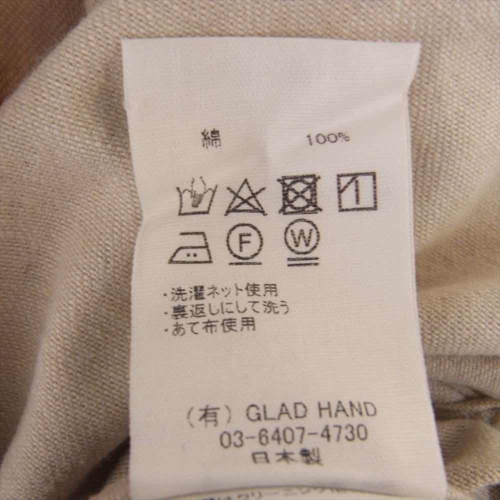 WEIRDO ウィアード WRD-20-AW-13 JUST LOOKING  L/S BASE BALL SHIRTS L/S ベースボール シャツ ベージュ系 S【中古】