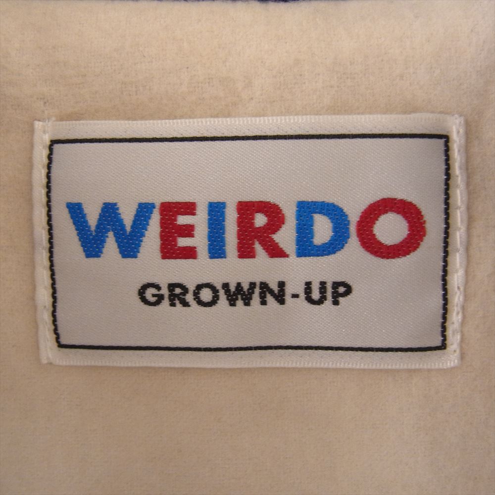WEIRDO ウィアード  WRD-20-AW-07  HOTROD CRAZY  COACH JACKET コーチ ジャケット ブラック系 S【中古】