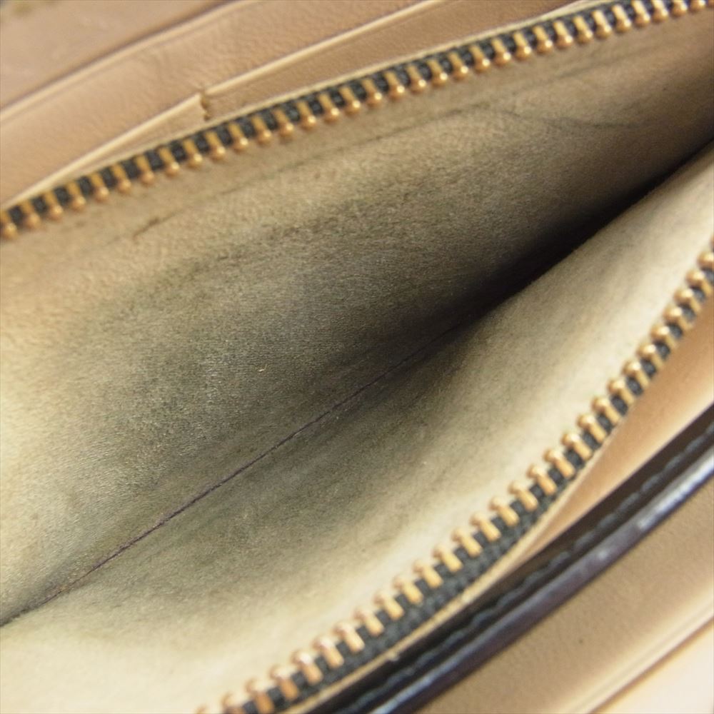 GLADHAND & Co. グラッドハンド × PORTER ポーター BELONGINGS ZIP WALLET ラウンド ファスナー ホースハイド ウオレット  ブラック系【中古】
