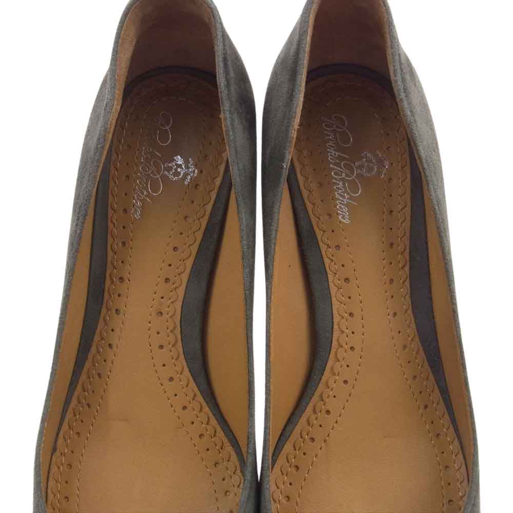 Brooks Brothers ブルックスブラザーズ スエード スウェード パンプス グレー系 23cm【中古】
