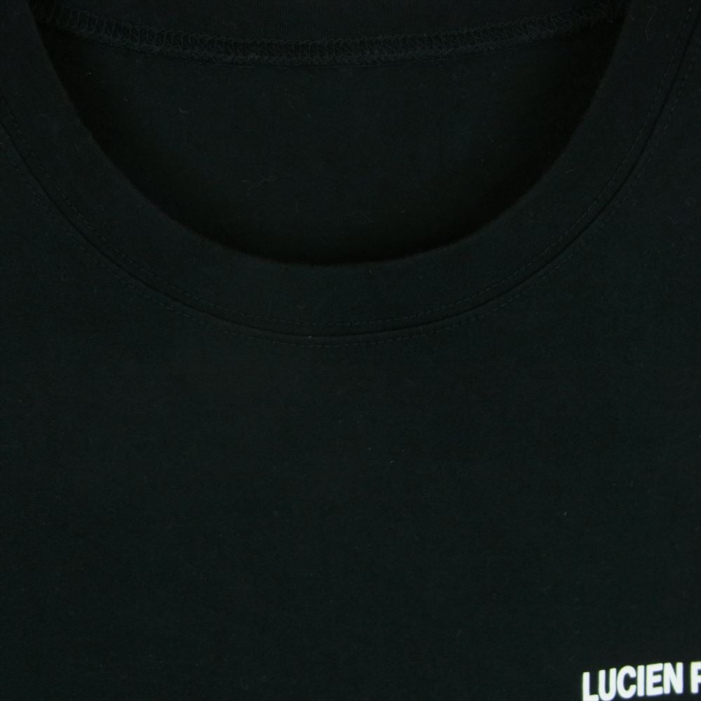 Lucien Pellat-Finet ルシアンペラフィネ LPET-006 ロゴ ポケット 半袖 Tシャツ ブラック系 M【中古】