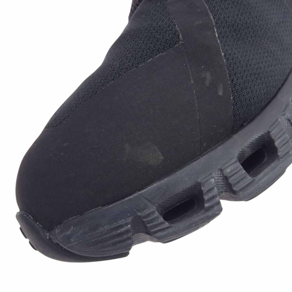 オン 59.98842 Cloud 5 Waterproof クラウド 5 ウォータープルーフ ランニングシューズ ブラック系 28cm【中古】