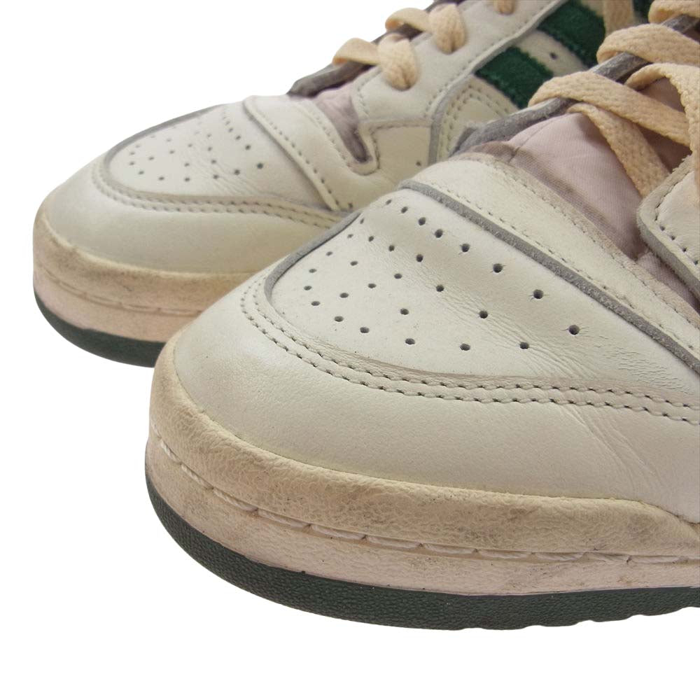 adidas アディダス GW2203 FORUM 84 フォーラム ハイカットスニーカー ホワイト系 グリーン系 27.5ｃｍ【中古】