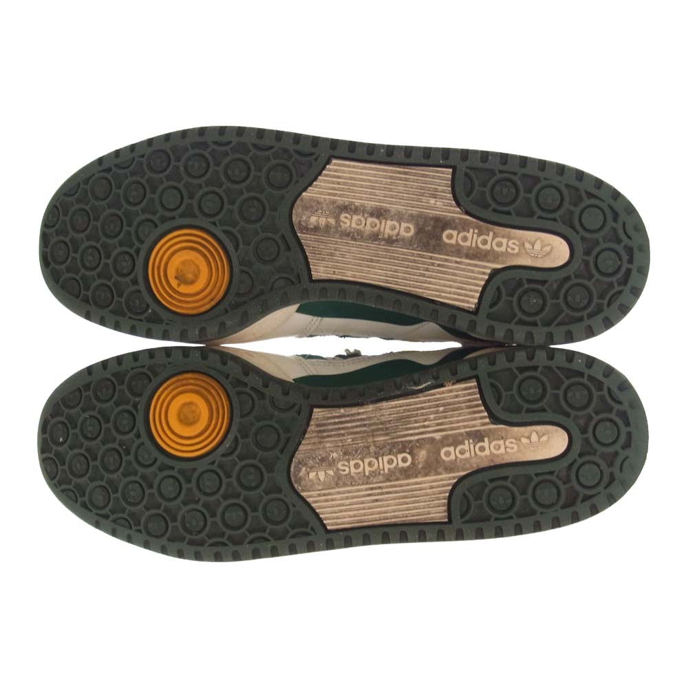 adidas アディダス GW2203 FORUM 84 フォーラム ハイカットスニーカー ホワイト系 グリーン系 27.5ｃｍ【中古】