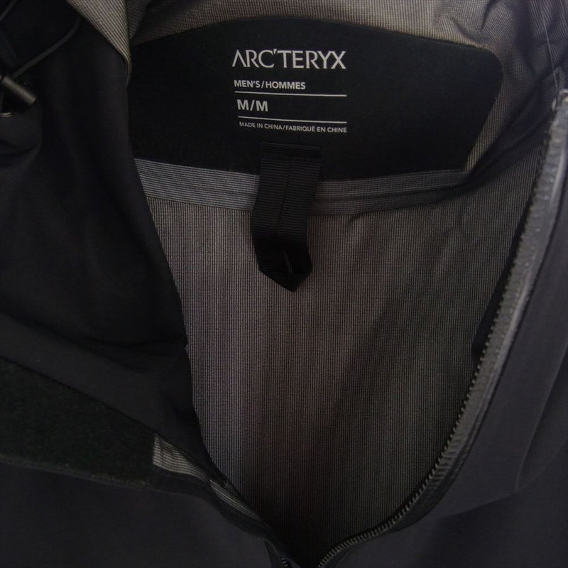 ARC'TERYX アークテリクス 26844 Beta LT Jacket ベータ ジャケット GORE-TEX ゴアテックス マウンテン パーカー ブラック系 M【中古】