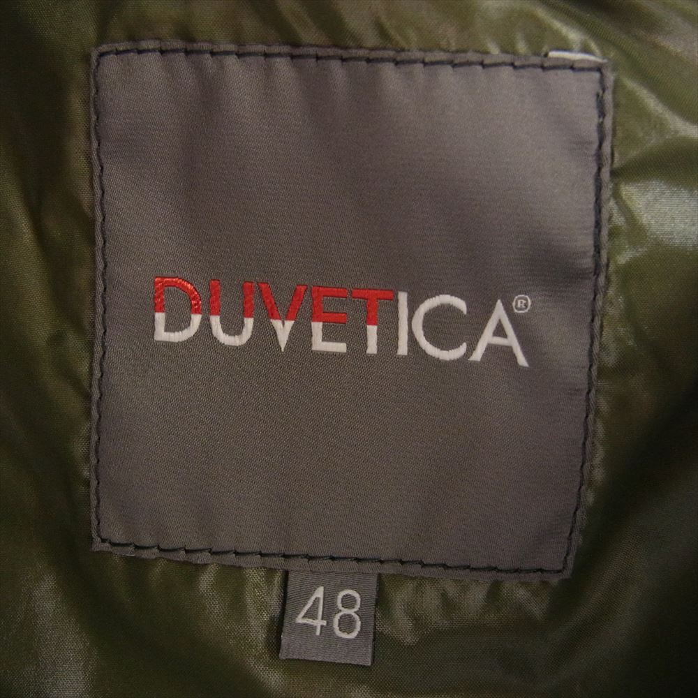 DUVETICA デュベティカ 国内正規品 ARISTEO アリステオ ダウン ベスト  赤茶系 48【中古】
