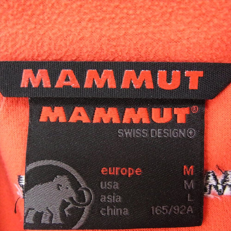 Mammut マムート 1010-19020 フリース ジャケット レッド系 L【中古】