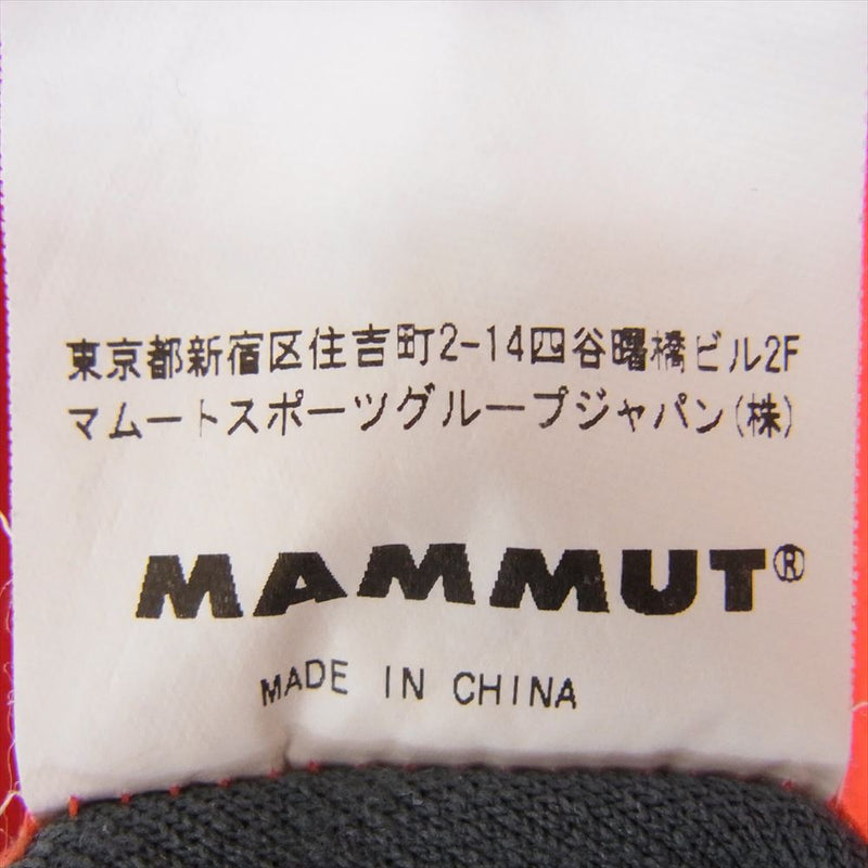 Mammut マムート 1010-19020 フリース ジャケット レッド系 L【中古】