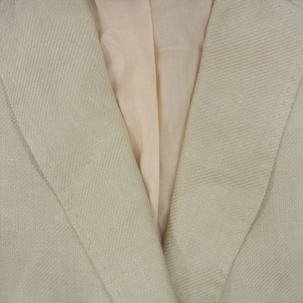 MAX MARA マックスマーラ STUDIO ステュディオ リネン テーラード ジャケット ベージュ系 44【美品】【中古】