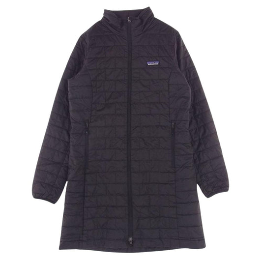 patagonia パタゴニア 20AW 26870 ウィメンズ ナノパフ パーカ 中綿 コート ブラック系 M【中古】