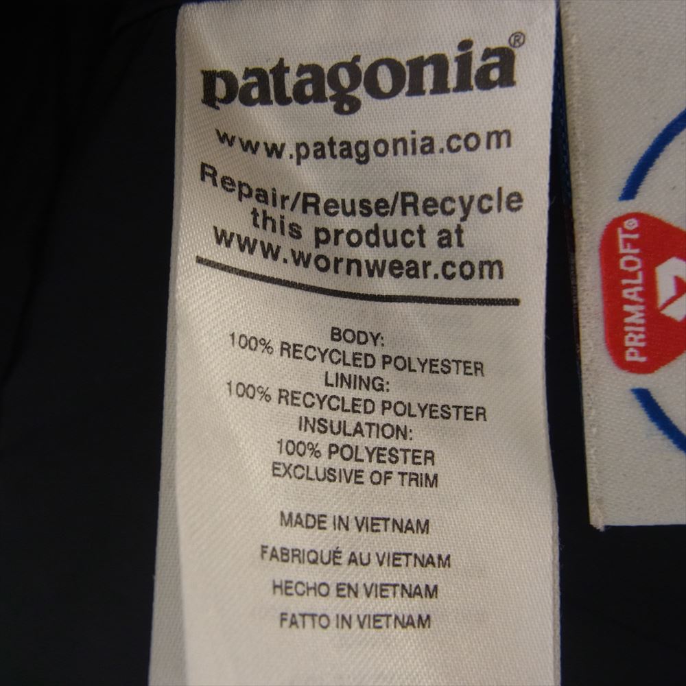 patagonia パタゴニア 20AW 26870 ウィメンズ ナノパフ パーカ 中綿 コート ブラック系 M【中古】