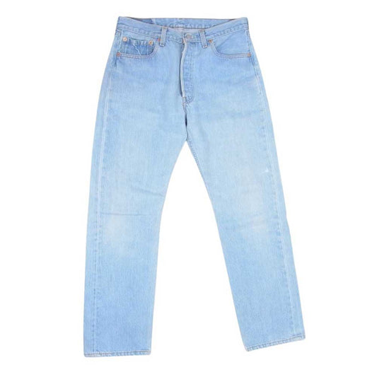 Levi's リーバイス USA製 90s 501XX スモールe ボタン裏刻印524A コットン アメリカ製 インディゴブルー系 34【中古】
