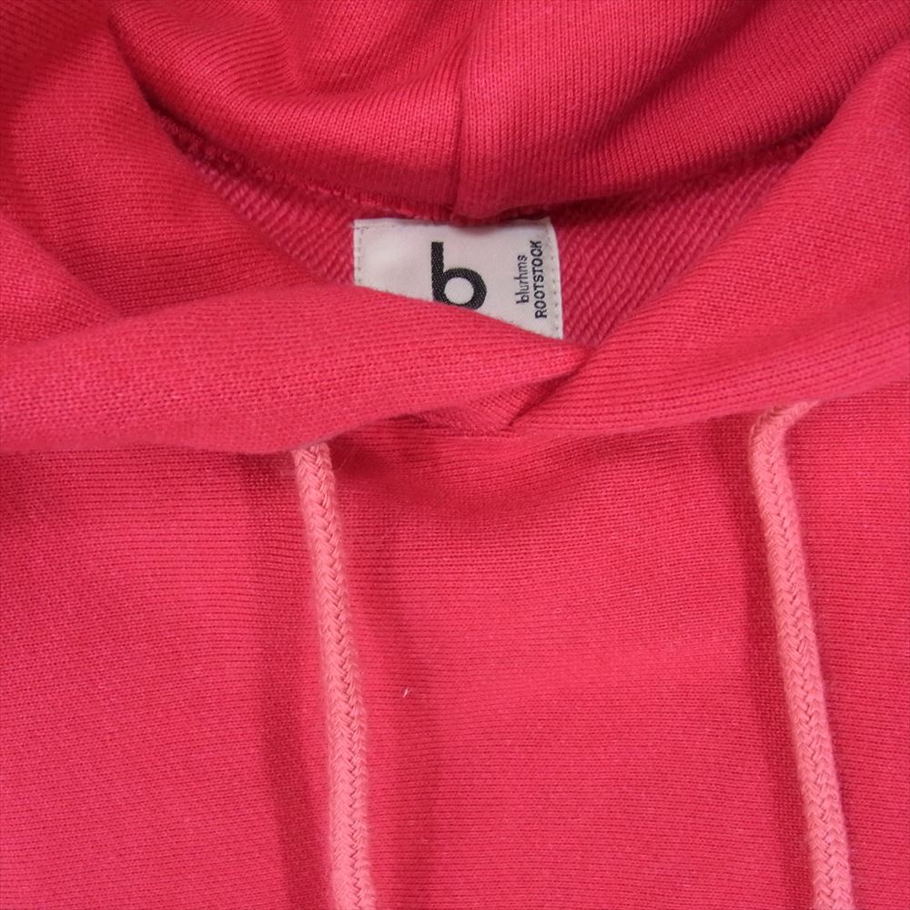 ブラームス ルーツストック BHS-20SS023 Soft&Hard Hoodie P/O ソフト ハード フーディー レッド系  0 【新古品】【未使用】【中古】