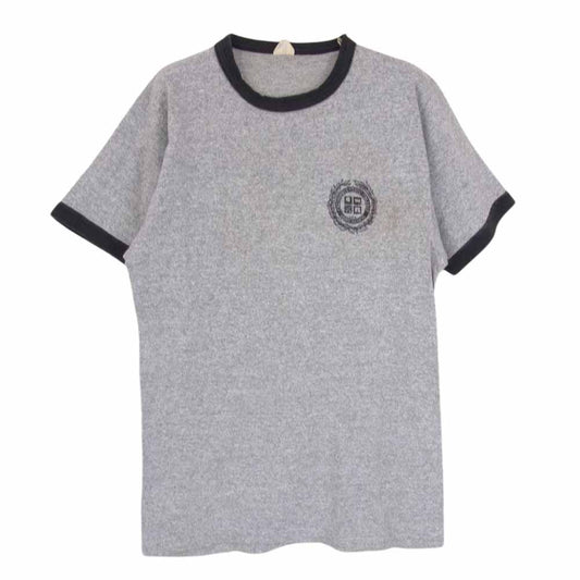 Champion チャンピオン Vintage ヴィンテージ 60s C中ランタグ RN26094 CALIFORNIA STATE リンガーネック 霜降り 半袖 クルーネック Tシャツ グレー系 M【中古】