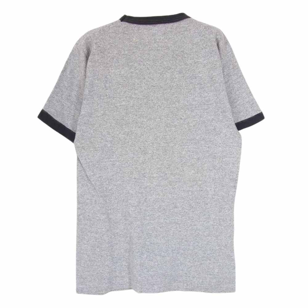Champion チャンピオン Vintage ヴィンテージ 60s C中ランタグ RN26094 CALIFORNIA STATE リンガーネック 霜降り 半袖 クルーネック Tシャツ グレー系 M【中古】
