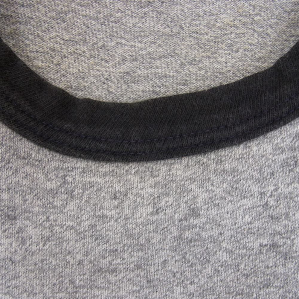 Champion チャンピオン Vintage ヴィンテージ 60s C中ランタグ RN26094 CALIFORNIA STATE リンガーネック 霜降り 半袖 クルーネック Tシャツ グレー系 M【中古】