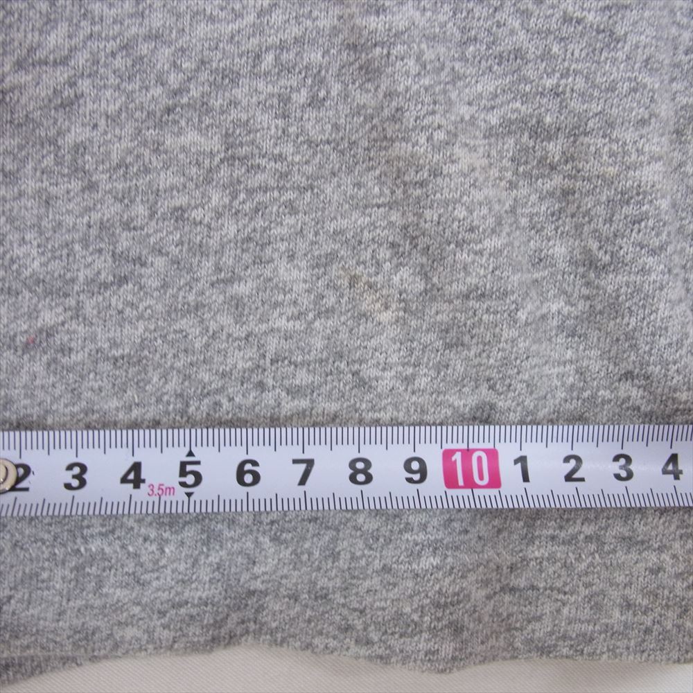 Champion チャンピオン Vintage ヴィンテージ 60s C中ランタグ RN26094 CALIFORNIA STATE リンガーネック 霜降り 半袖 クルーネック Tシャツ グレー系 M【中古】