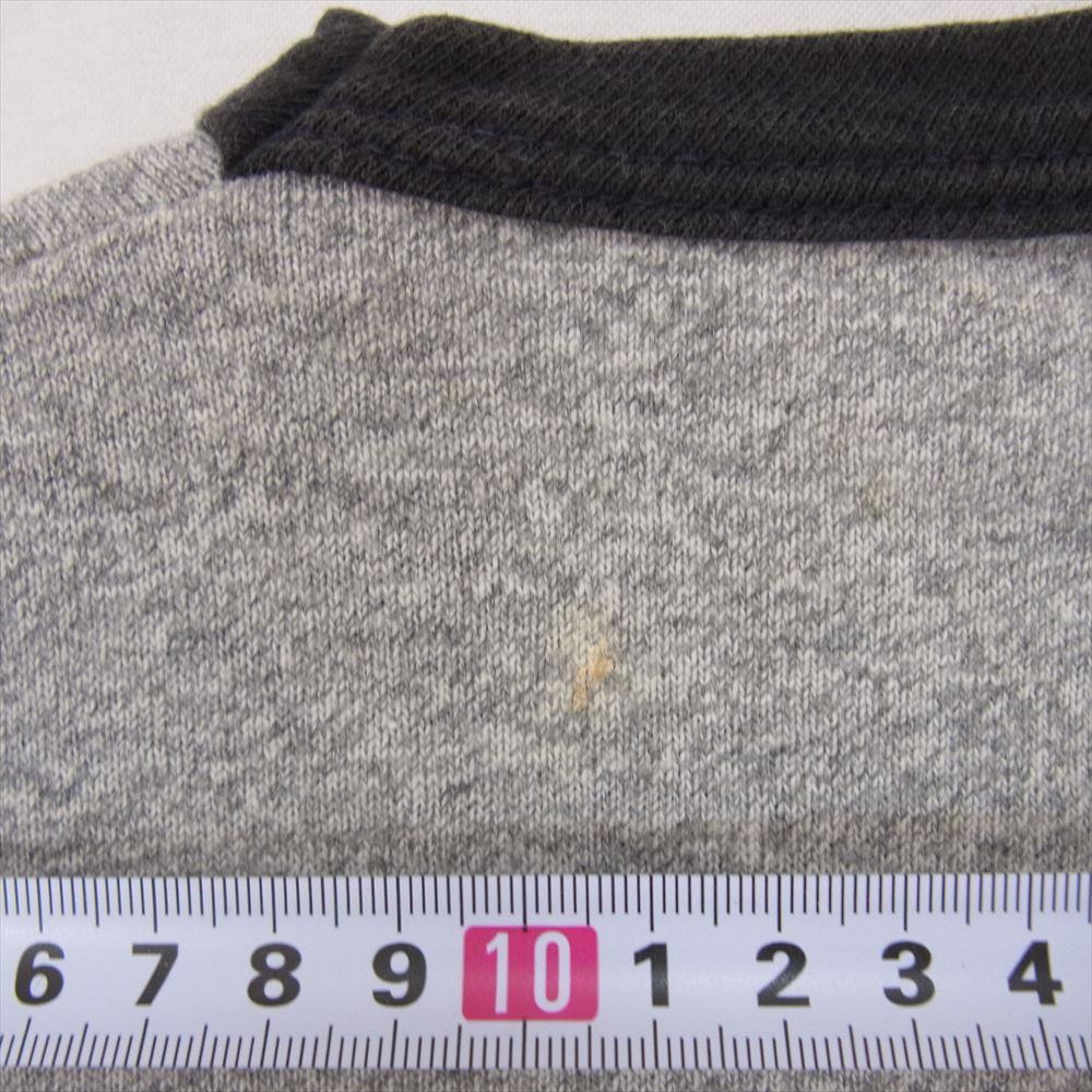 Champion チャンピオン Vintage ヴィンテージ 60s C中ランタグ RN26094 CALIFORNIA STATE リンガーネック 霜降り 半袖 クルーネック Tシャツ グレー系 M【中古】