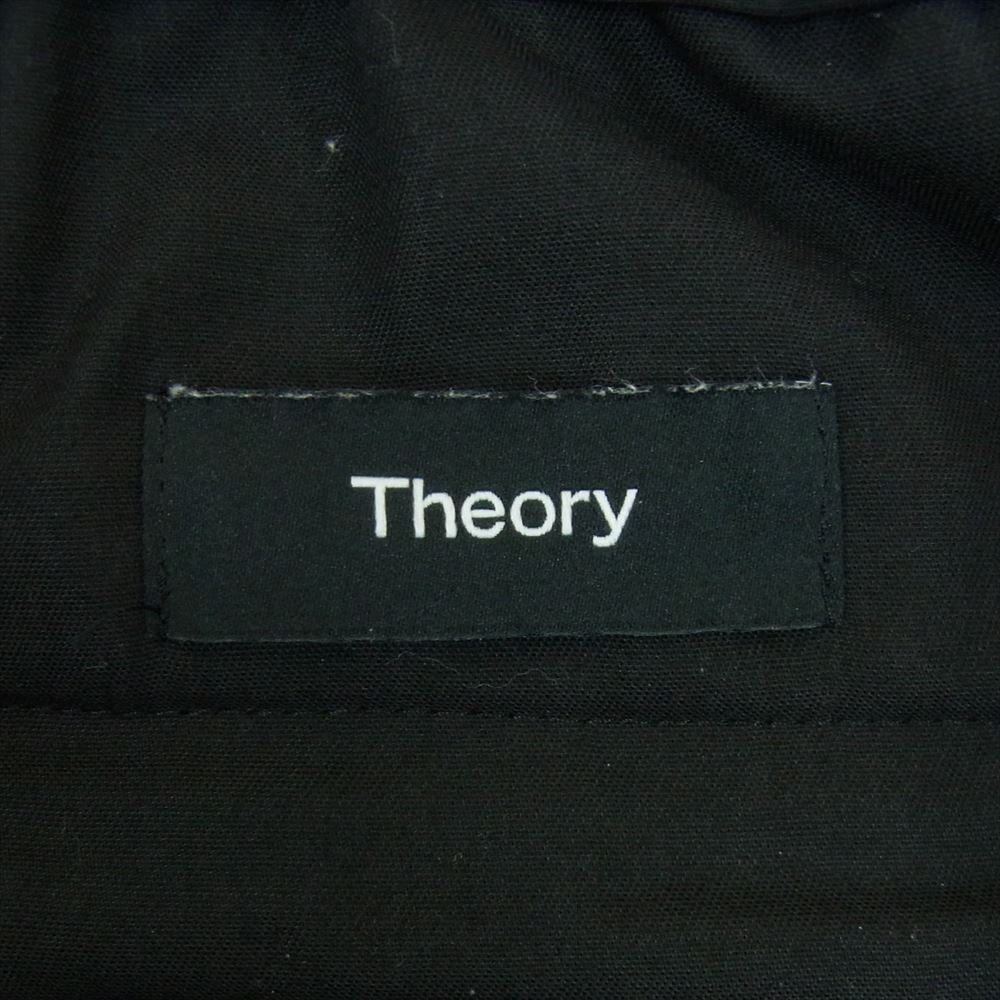 theory セオリー 02-2106005-050-902 ストレッチ ナイロン イージー パンツ 日本製 ブラック系 S【中古】