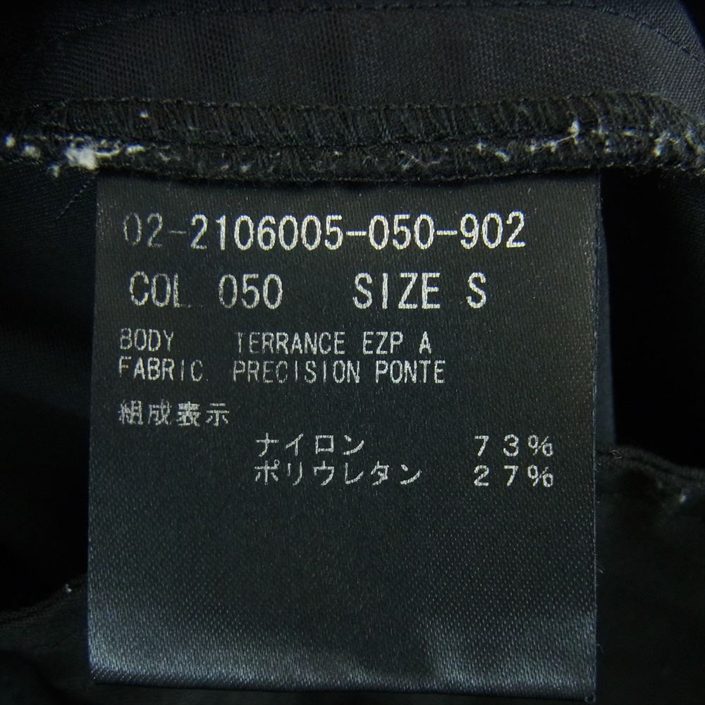 theory セオリー 02-2106005-050-902 ストレッチ ナイロン イージー パンツ 日本製 ブラック系 S【中古】