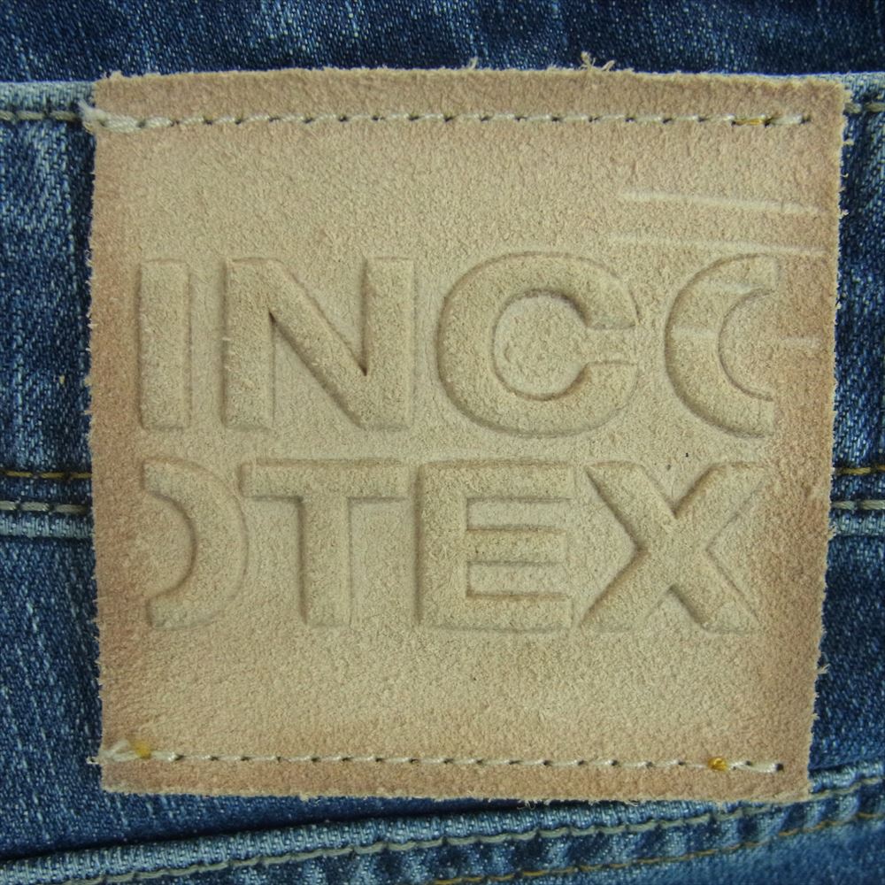 INCOTEX インコテックス 2615 BLUE DIVISION ブルーディヴィジョン ストレッチ デニム パンツ キーリング付き インディゴブルー系 34【新古品】【未使用】【中古】