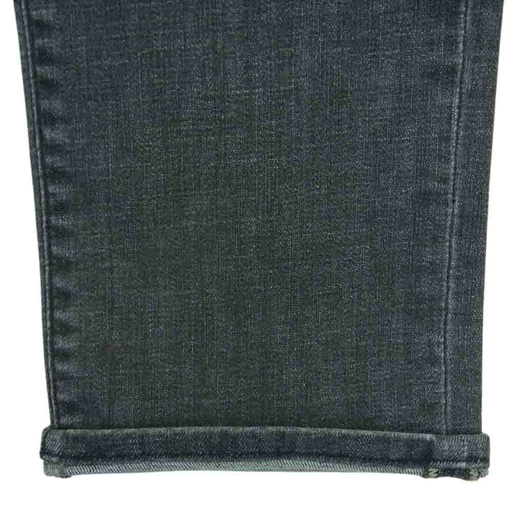 INCOTEX インコテックス 2877 BLUE DIVISION ブルーディヴィジョン ヴィンテージ ウォッシュ スリム テーパード デニム パンツ グレー系 33【新古品】【未使用】【中古】