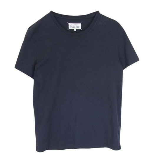 MAISON MARGIELA メゾンマルジェラ 20SS S30GC0640 10ライン 四つタグ クルーネック 半袖 Tシャツ ネイビー系 52【中古】