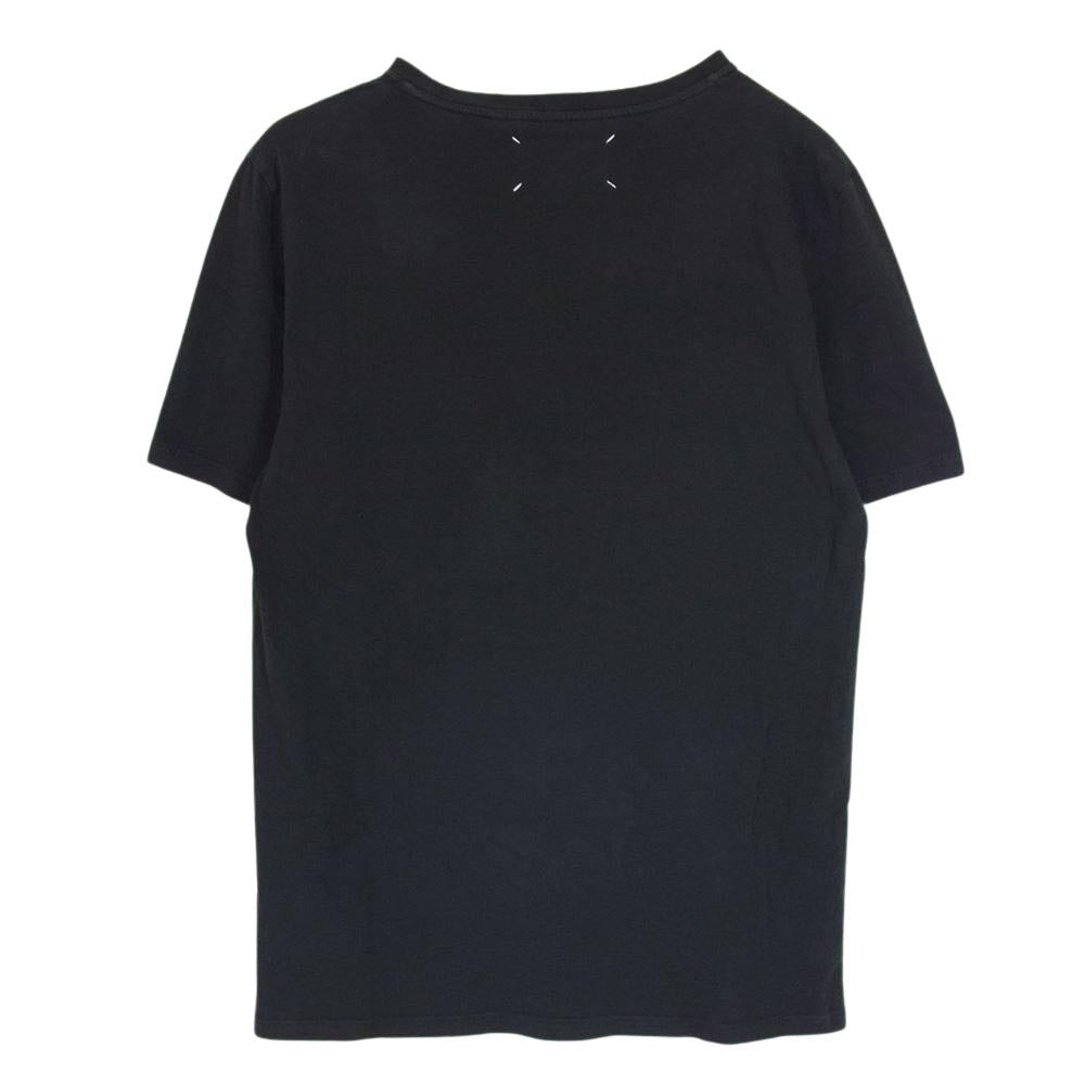 MAISON MARGIELA メゾンマルジェラ 18SS S30GC0640 10ライン 四つタグ クルーネック 半袖 Tシャツ ブラック系 52【中古】