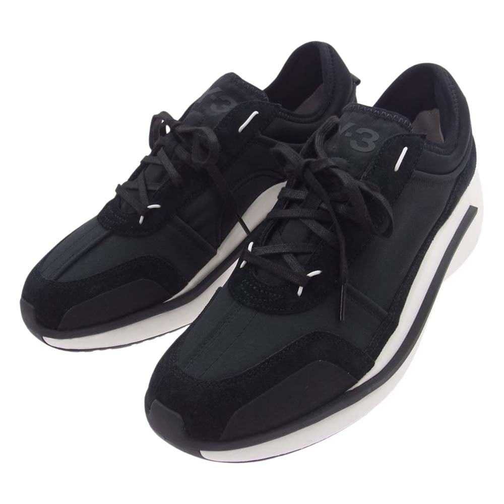 Y-3 Yohji Yamamoto ワイスリー ヨウジヤマモト GZ9157 AJATU RUN アジャツ ラン ロゴ スニーカー ブラック系 28cm【中古】