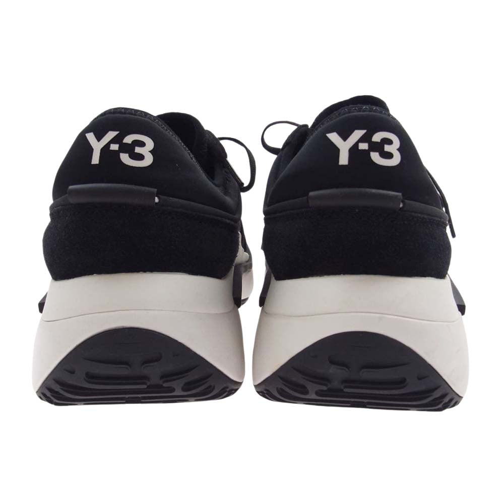 Y-3 Yohji Yamamoto ワイスリー ヨウジヤマモト GZ9157 AJATU RUN アジャツ ラン ロゴ スニーカー ブラック系 28cm【中古】