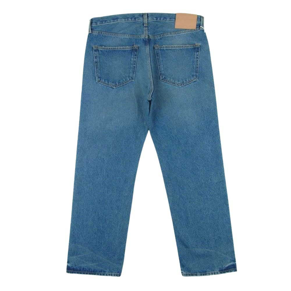 ACNE STUDIOS アクネストゥディオズ B00149 2003 ダメージ加工 リラックス フィット デニム ジーンズ パンツ インディゴブルー系 32【中古】