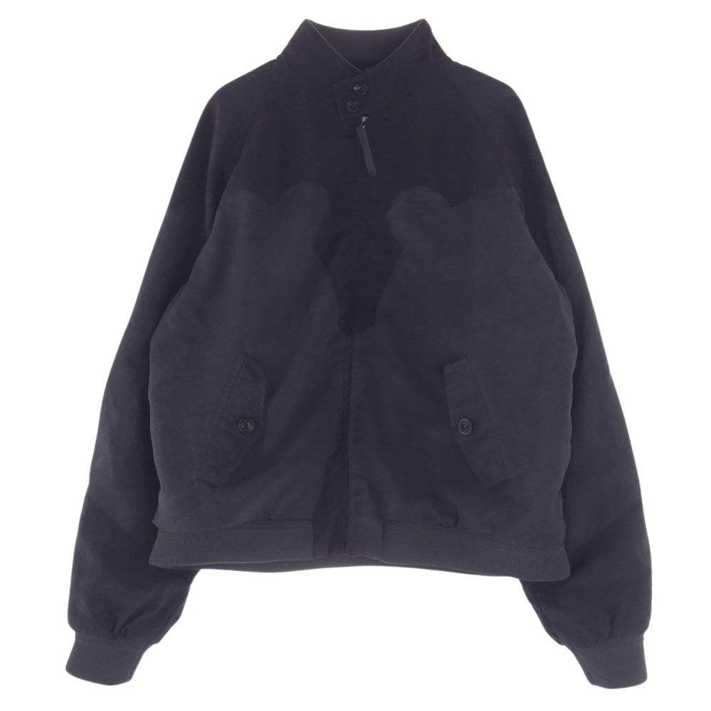 MAISON MARGIELA メゾンマルジェラ 24SS S50AM0603 国内正規品  SPORTS JACKET スポーツジャケット ヨーク キャンバスジャケット ブラック系 52【中古】