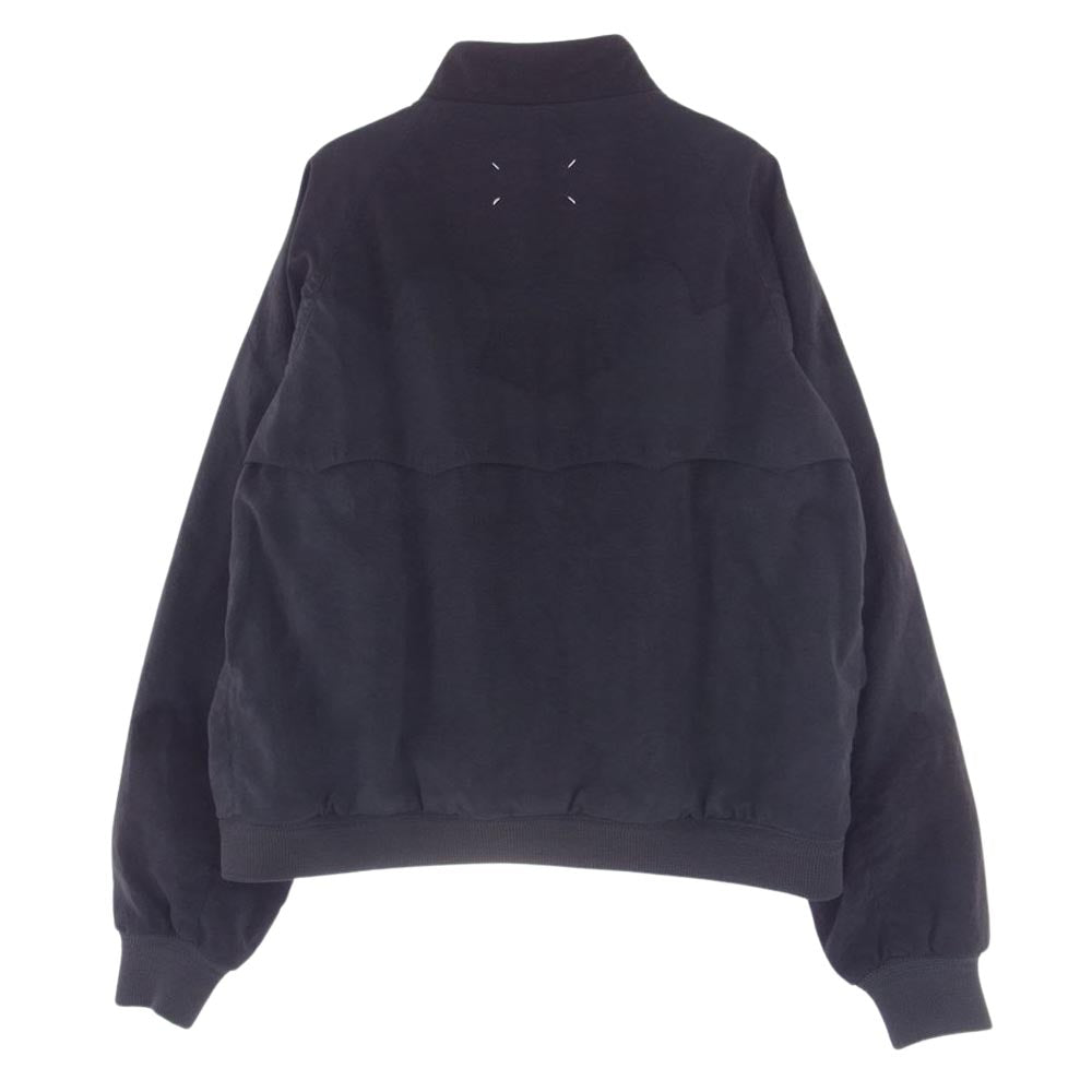 MAISON MARGIELA メゾンマルジェラ 24SS S50AM0603 国内正規品  SPORTS JACKET スポーツジャケット ヨーク キャンバスジャケット ブラック系 52【中古】
