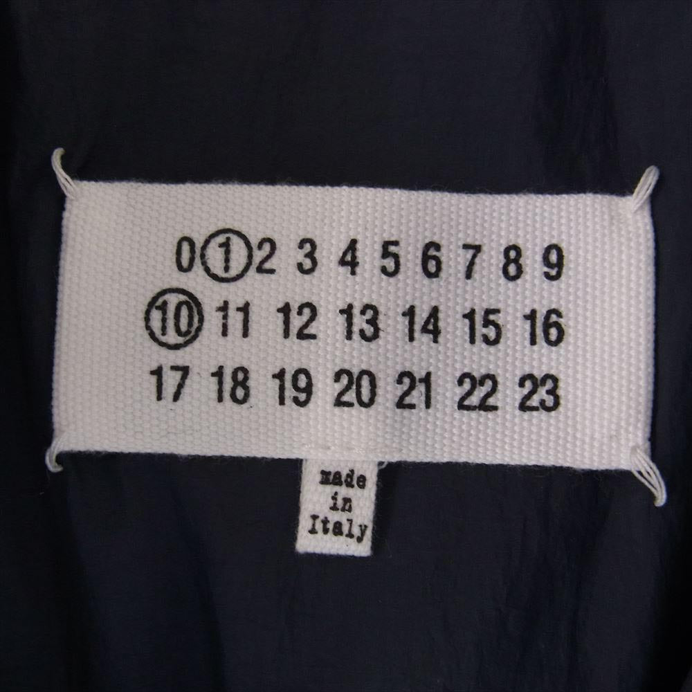 MAISON MARGIELA メゾンマルジェラ 24SS S50AM0603 国内正規品  SPORTS JACKET スポーツジャケット ヨーク キャンバスジャケット ブラック系 52【中古】