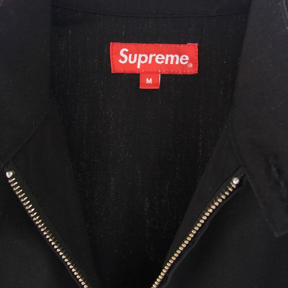 Supreme シュプリーム 15SS Daniel Johnston Harrington Jacket ダニエルジョンストン ハリントン ジップアップ ジャケット スウィングトップ ブラック系 M【中古】
