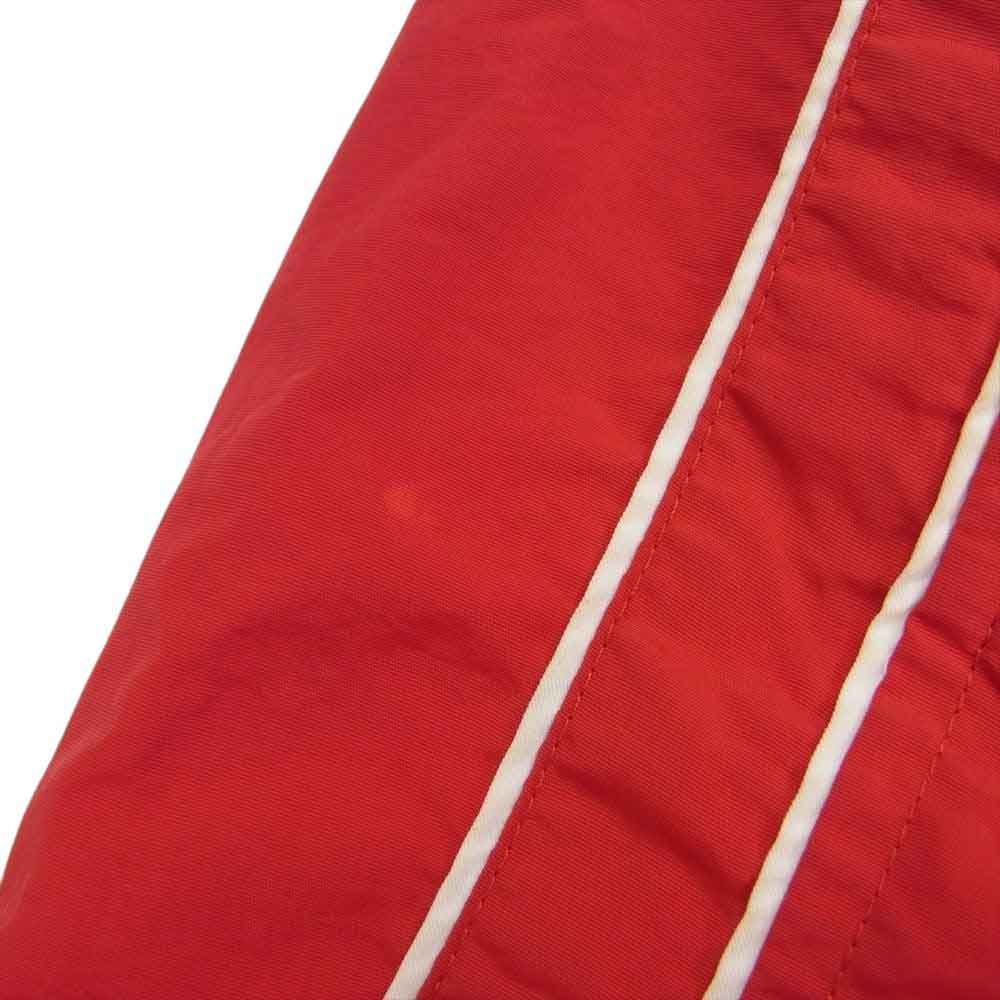 Supreme シュプリーム 17AW Piping Track Pants パイピング トラック パンツ ナイロン パンツ レッド系 S【中古】