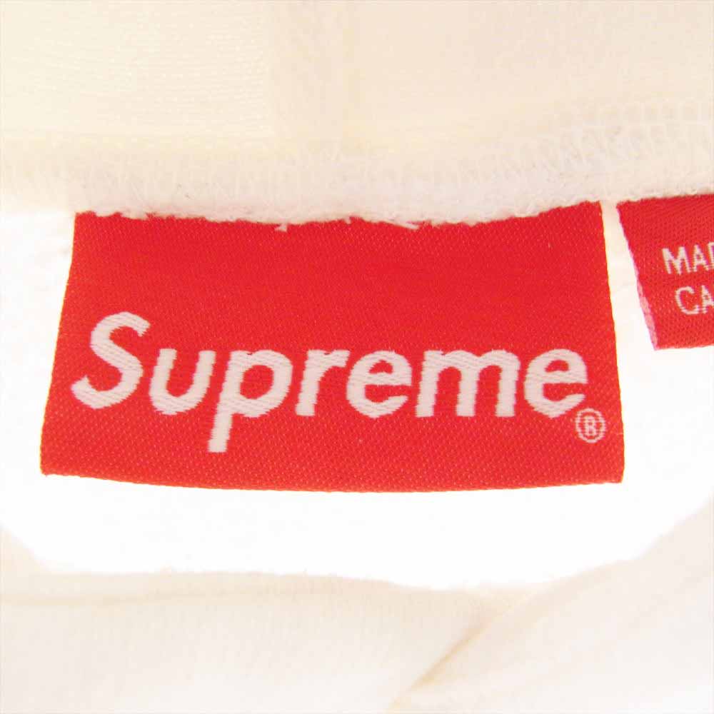 Supreme シュプリーム 20SS Motion Logo Hooded Sweatshirt モーションロゴ ロゴ フーディー プルオーバー パーカー ホワイト系 M【中古】