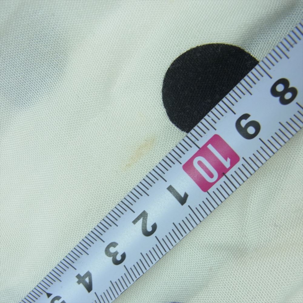 WACKO MARIA ワコマリア The Guilty Parties ザギルティーパーティーズ ドット 水玉 ハワイアン 長袖 リヨセル オープンカラー シャツ 日本製  オフホワイト系 ブラック系 L【中古】