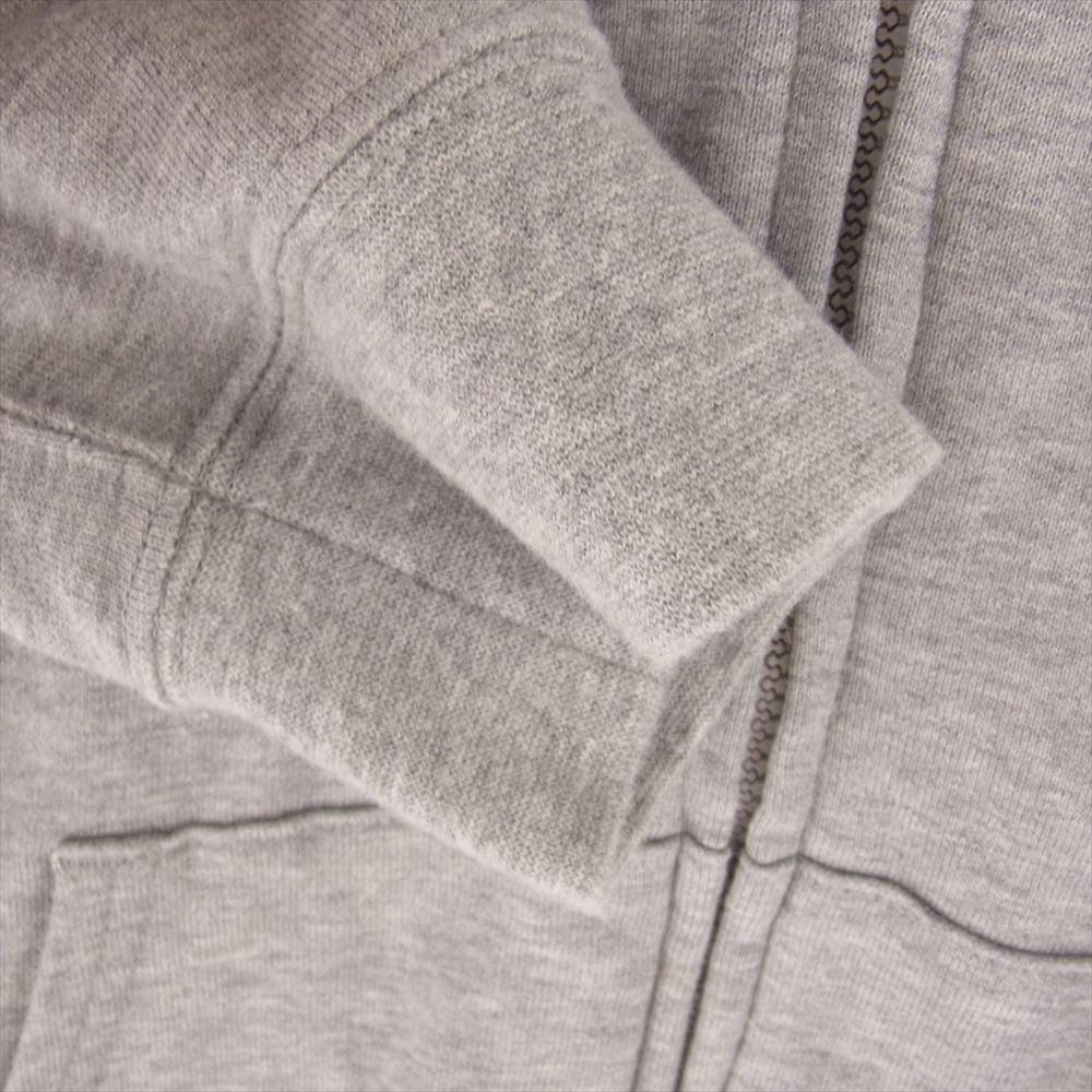 uniform experiment ユニフォームエクスペリメント UE-134071 COLOR CHART SIDE PANEL ZIP UP PARKA 切替 フルジップ スウェット パーカー グレー系 3【中古】