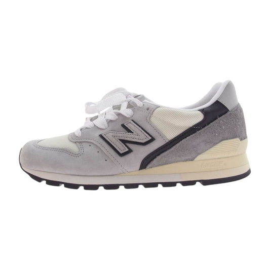 NEW BALANCE ニューバランス U996TG USA製 GRAY 996 グレイ ローカットスニーカー グレー系 26.5cm【新古品】【未使用】【中古】