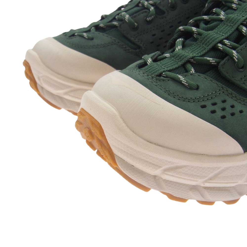 HOKA ONE ONE ホカ オネオネ 1130310 TOR ULTRA LO トーウルトラロー マウンテン ビュー GORE-TEX ゴアテックス vibramソール ビブラム ローカットスニーカー グリーン系 ホワイト系 27cm【極上美品】【中古】
