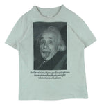 Sacai サカイ 20AW 20-0117S Einstein アインシュタイン フォトプリント 半袖 Tシャツ 日本製 オフホワイト系 1【中古】