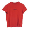 MAISON MARGIELA メゾンマルジェラ S30GC0701 10ライン 国内正規品 反転ロゴ 半袖 プリント Tシャツ レッド系 44【中古】