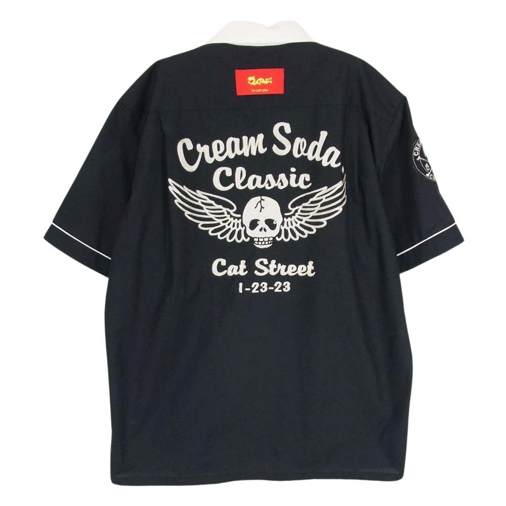 半袖シャツ ボーリングシャツ クリームソーダ ボーリングシャツ