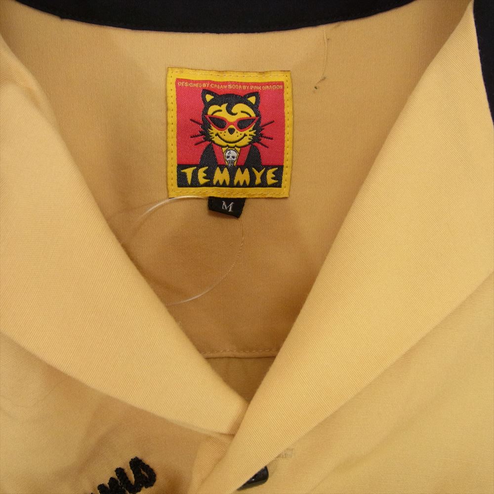 CREAM SODA クリームソーダ TEMMYEs BOWL テイミー 猫刺繍 半袖