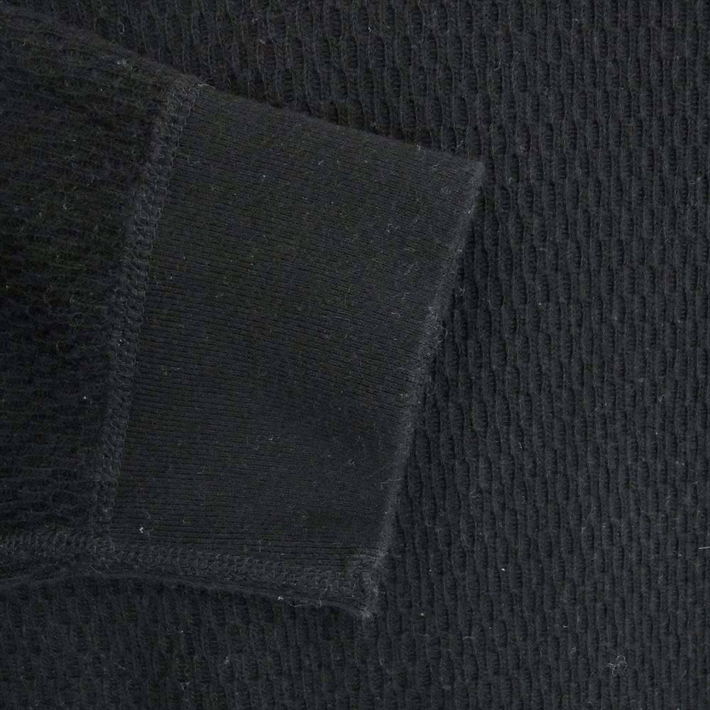 WACKO MARIA ワコマリア CREW NECK クルーネックサマー 長袖カットソー バックプリント  ブラック系 M【中古】