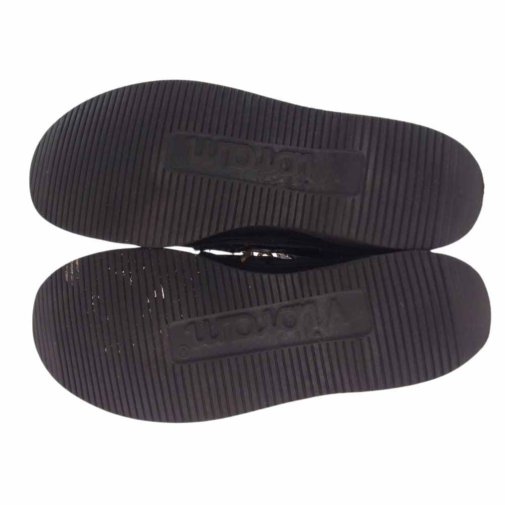 DELUXE デラックス 3126 ×RUSSELL MOCCASIN ラッセルモカシン サファリブーツ vibram ヴィブラムソール ブラック系 9【中古】