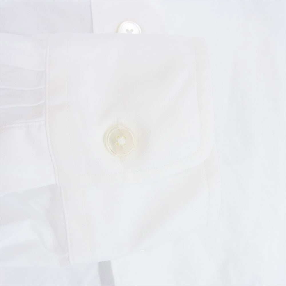 AURALEE オーラリー 23SS A23SS01TN WASHED FINX TWILL SHIRT ウォッシュド フィンクス ツイル レギュラーカラー 長袖シャツ ホワイト系 4【中古】